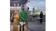 Nick Kyrgios with girlfriend Costeen Hatzi